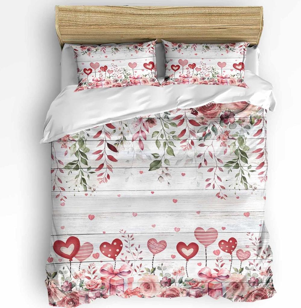 Comforter Christmas King Size Christmas Tree Ball Snowflake Quilt Soft Bedding For Boys Girls Adult Bedroom Decoration 3 Pcs