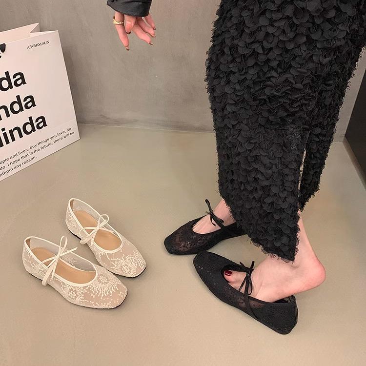 Evening wind shoes retro new Chinese single shoes women's shoes inner height increase 2025 early spring new French evening wind Mary Jane shoes