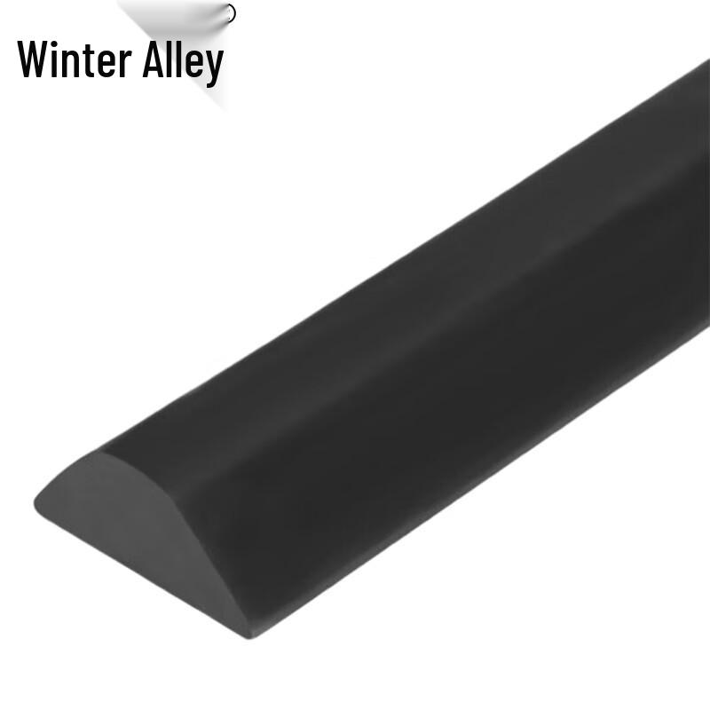 Silicone Water Barrier Strip for Kitchen & Bathroom чёрный