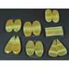 Natural Yellow Lace Agate Matched Pair Mix Cabochon Gemstone 7 Pair Lot C-3982