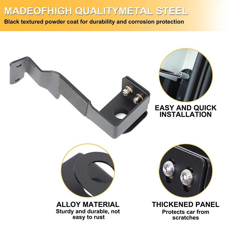 Carbon Steel Car Tailgate Antenna Bracket Mount Holder For Toyota Land Cruiser Prado 250 LC250 2026 2026 Exterior Accessories