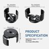 Adjustable Two Jaw Oil Filter Wrench Tool For Easy Oil Change Remove Install Filter Element Auto Maintenance Repair