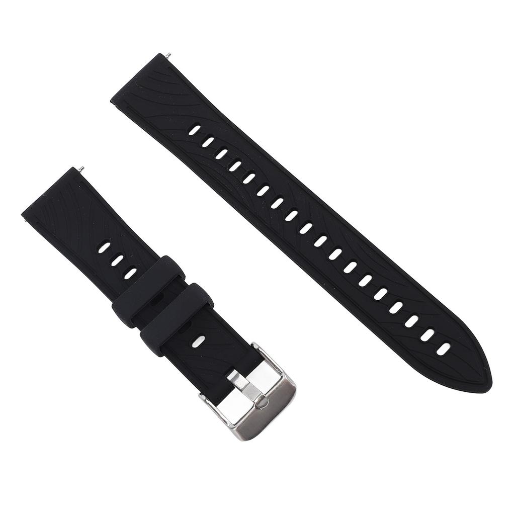 Watch Band Silicone Engraved Brthable Quick Relse Comfortable Watch Strap Replacement for  