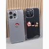 Kreatives Weihnachts-Grafik-Handyhülle für IPhone 17 Air 16 Pro 15 14 13 12 11 Pro Max X XR 8 7 Plus Lustige Neujahrs-Klarhülle