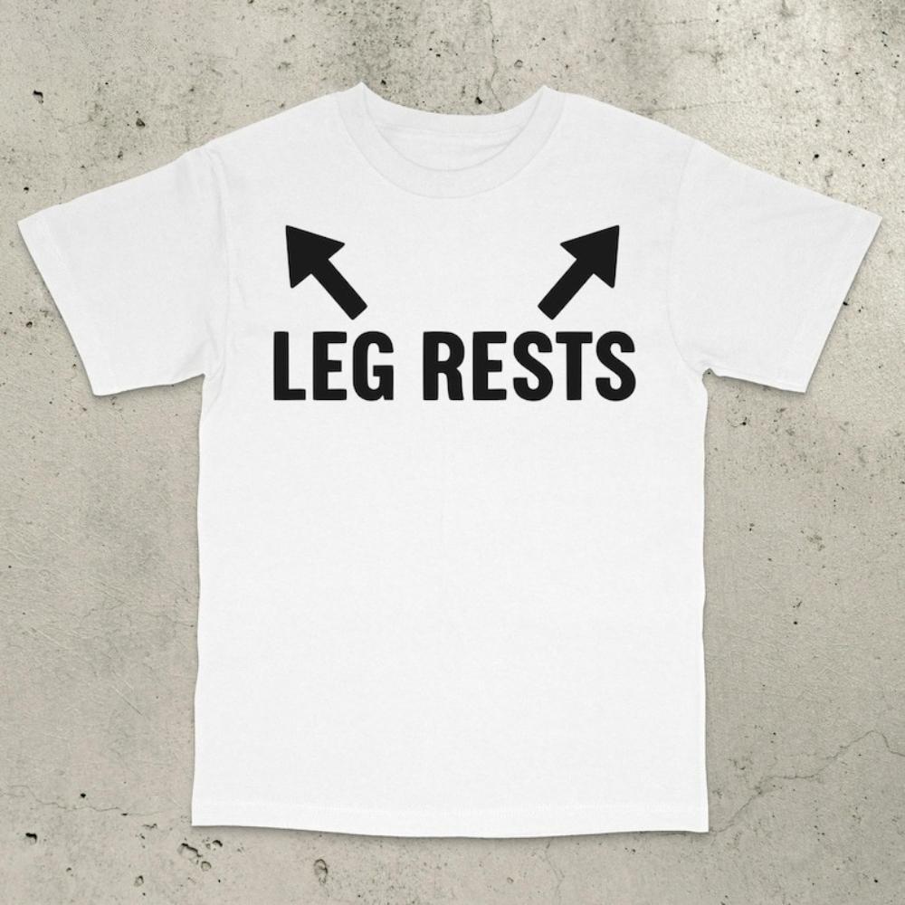 Beinstützen Lustiger Beleidigender Typ T-Shirt Damen Unisex Lässig Baumwolle Grafik T-Shirts Erwachsene Streetwear Camisetas Tops Tee Draußen