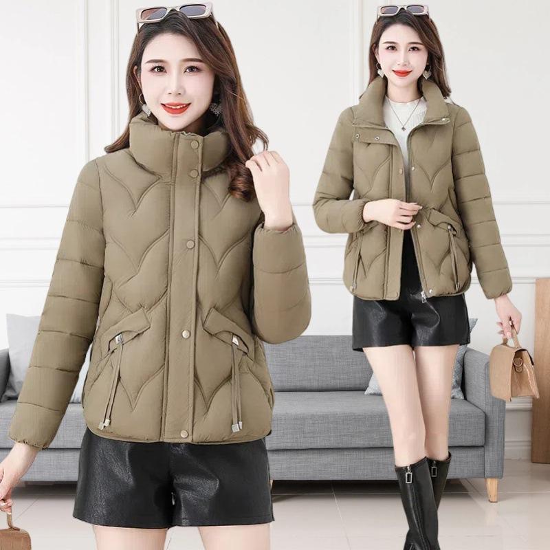 Down Cotton-padded Clothes Women's Short High-end New Slim-fitting Cotton-padded Jackets Thermal Cotton-padded Jackets Trendy