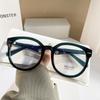 Vintage Big Frame Round Anti Blue Light Reading Glasses Fashion Men Women Computer Prescription Glasses Green Presbyopia Eyewear