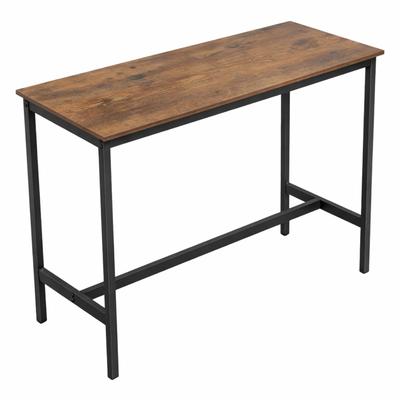 Narrow Dark Brown Dining Table 100X40X90 | Begryf