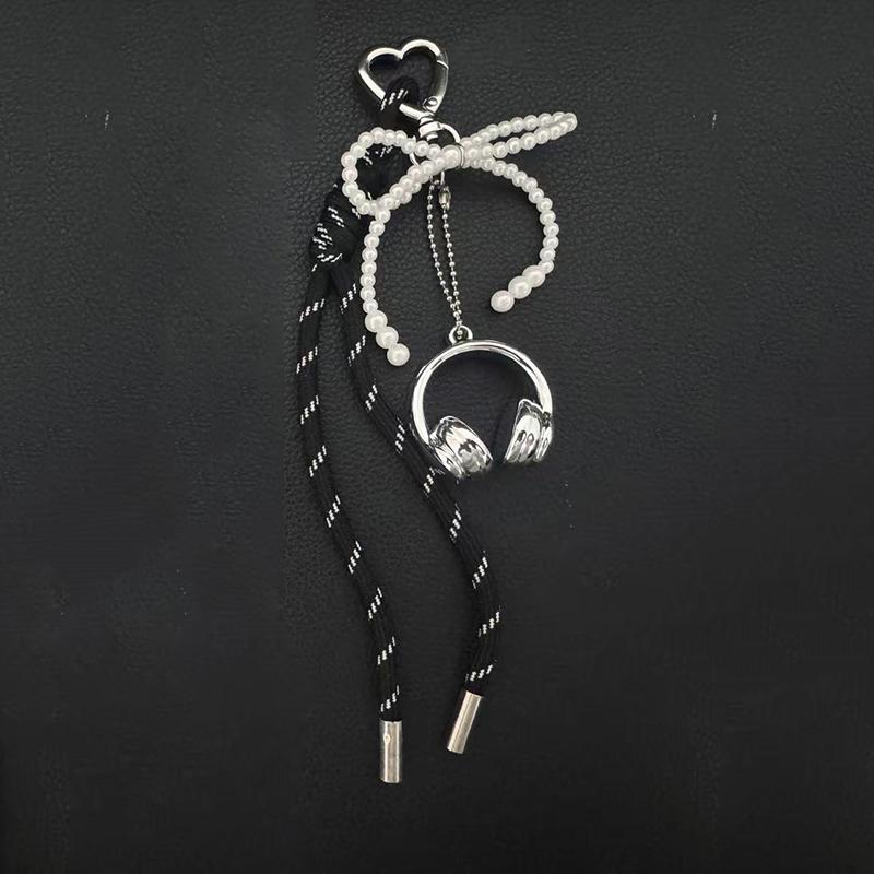 Yogodlns Cute Earphones Mini Backpack Hanging Handbag Pendant Bag Pendant Bags Accessories