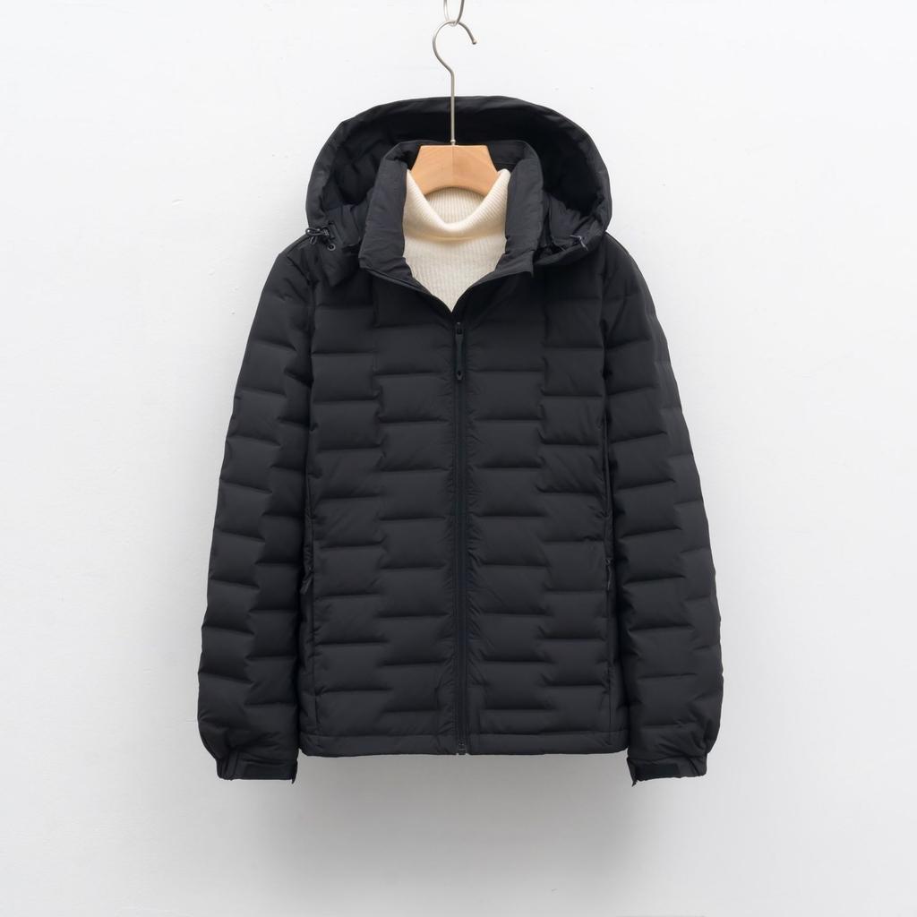 Down outdoor light down jacket women's autumn and winter short hooded light top jacket