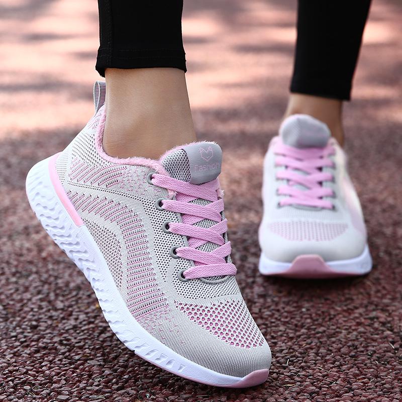 warm womens sneakers