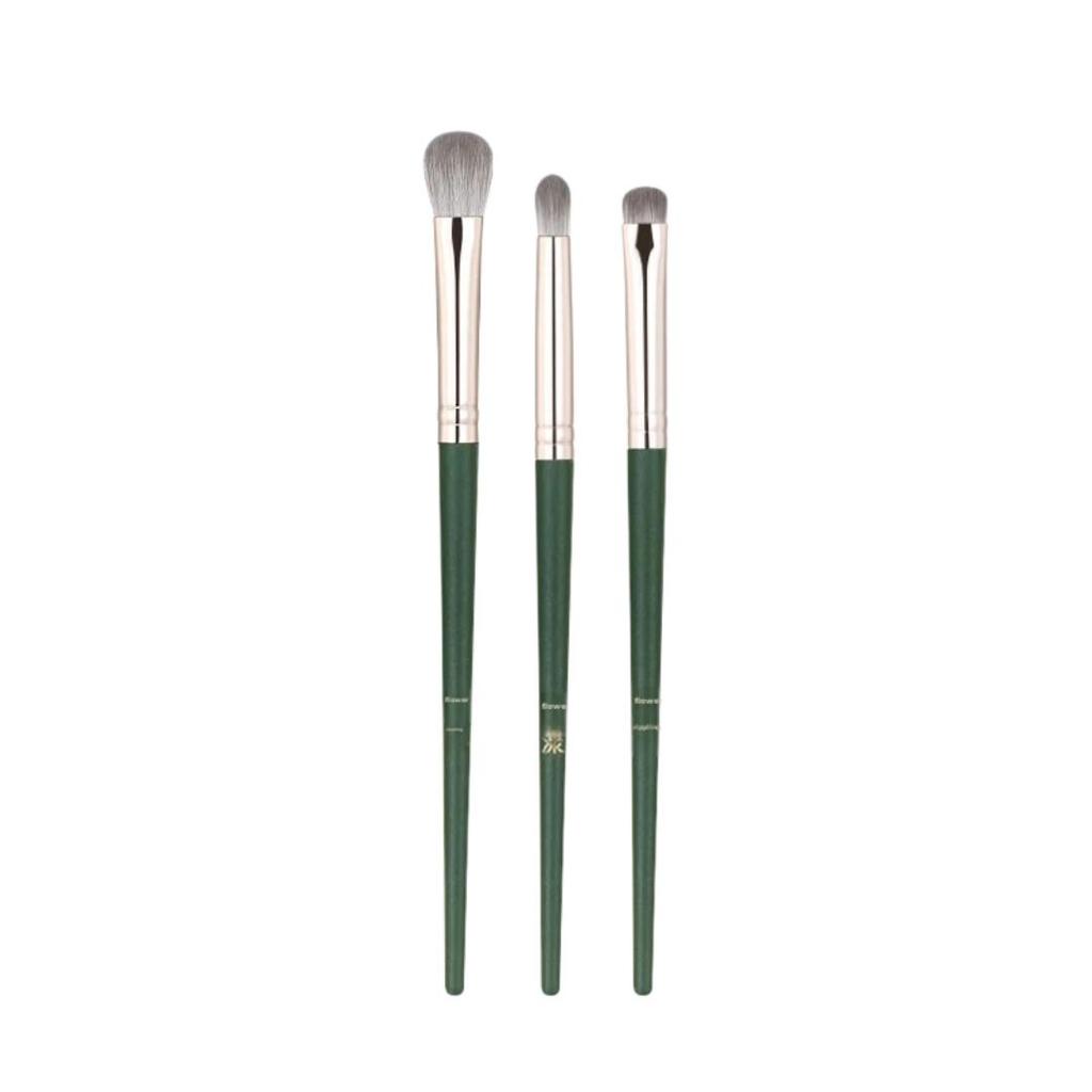 Huayang Eyeshadow Brush, 3 Pieces, Beginner-Friendly, Eyeshadow Blending, Skin-Friendly Makeup Brush, Soft Bristles