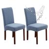 100% Waterproof Chair Covers for Dining Room, Stretch Parson Chair Slipcovers for Chairs, Washable Chair Protectors for Kitchen, Hotel, Restaurant