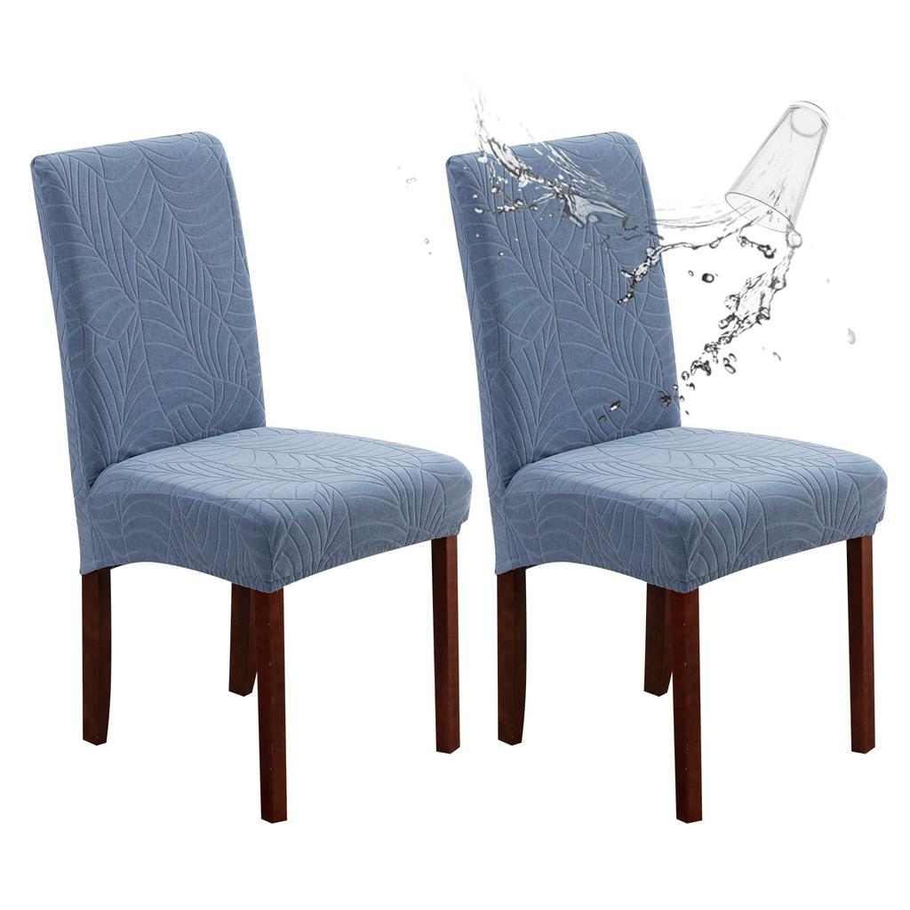 100% Waterproof Chair Covers for Dining Room, Stretch Parson Chair Slipcovers for Chairs, Washable Chair Protectors for Kitchen, Hotel, Restaurant