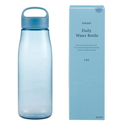 Marna Daily Water Bottle Smooth Taste Like a Glass Dishwasher Spring Blue K819B (1L / Packingless) (Lightweight / Safe)