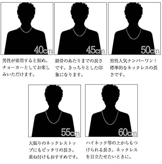 [Sears] Roll Chain Necklace, Silver 925, 2.3mm width, 40cm