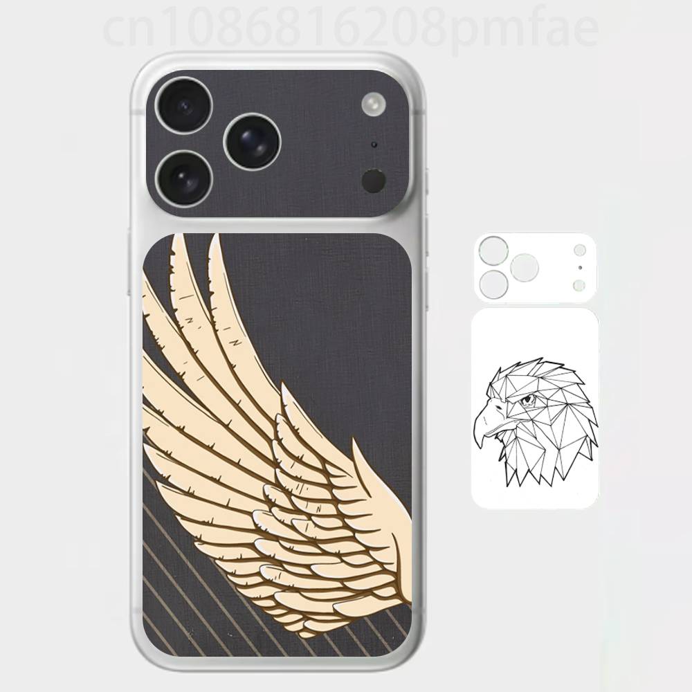 

Trendy cool eagle design Premium Skin Wrap for iPhone 17 Pro/Max, Back Frame Camera Protective Decal (Not Case) iPhone17promax