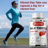 Milk Thistle Complex Soft Capsules, Milk Thistle Extract, Suitable for Adults, Nutritional Supplement