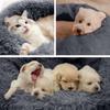 AYO Pet Pet Pet Dog Cat Cat Puppy Small Dog Small Animal Pet Sleep Bite Round Donut With Suitable for All Year Size and Color Selection Duck Gray Bed,
