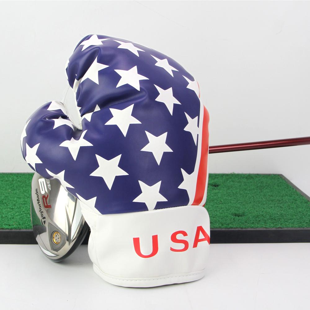 1Pcs Golf Club Head Covers Woods Driver Fairway Headcovers Men Women