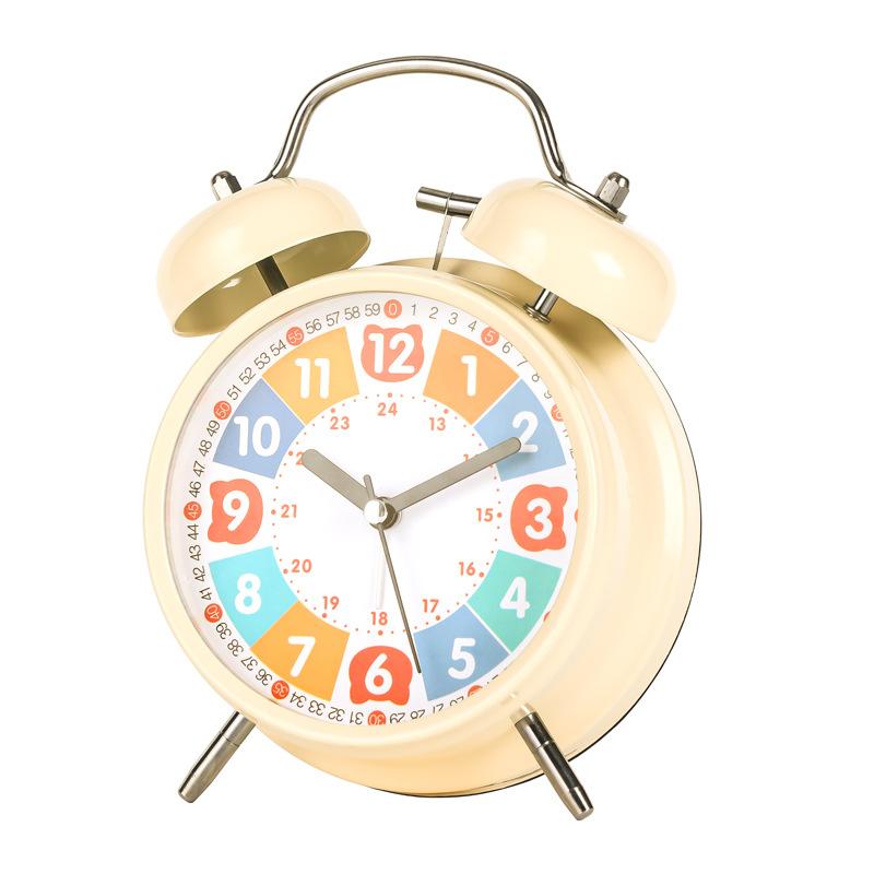 Candy System Digital Alarm Clock for Children's Early Education Cartoon Creative Quartz Ring Alarm Clock