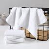 1Pc 30x30cm Square White Soft Terry Cotton  Absorbent Hotel Multifunctional Cleaning Hand Towel