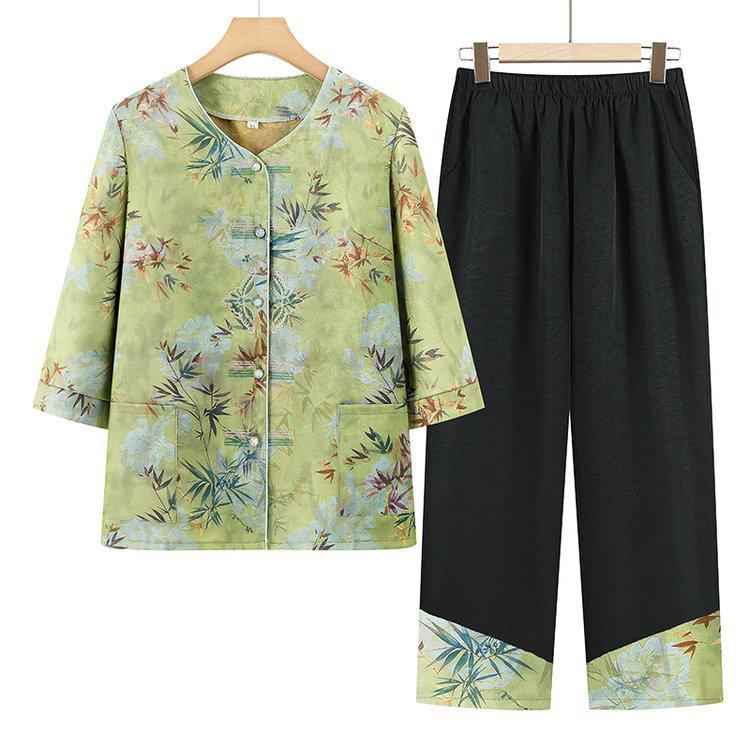 

Stylish Summer Shirt for Middle-aged and Elderly Women - 2026 Collection 3XL 60-65kg