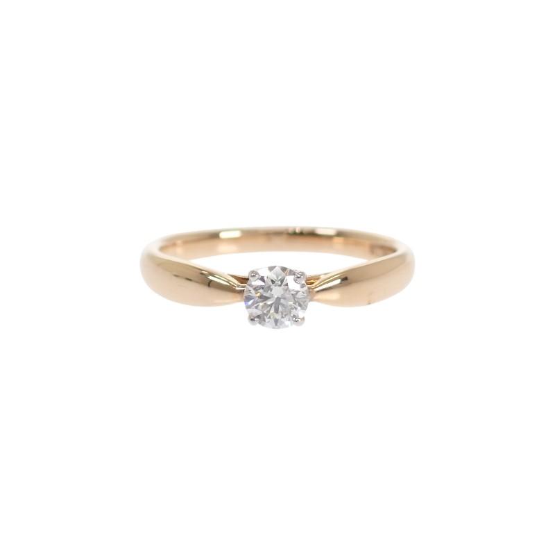 TIFFANY&Co.  #8(JP Size) Ring K18 Pink Gold/Pt950Platinum Women