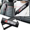For Mitsubishi Outlander Xl Eclipse Xpander Pajero ASX Car Seat Belt Cover Car Safety Belt Cushion Driver Shoulder Protector