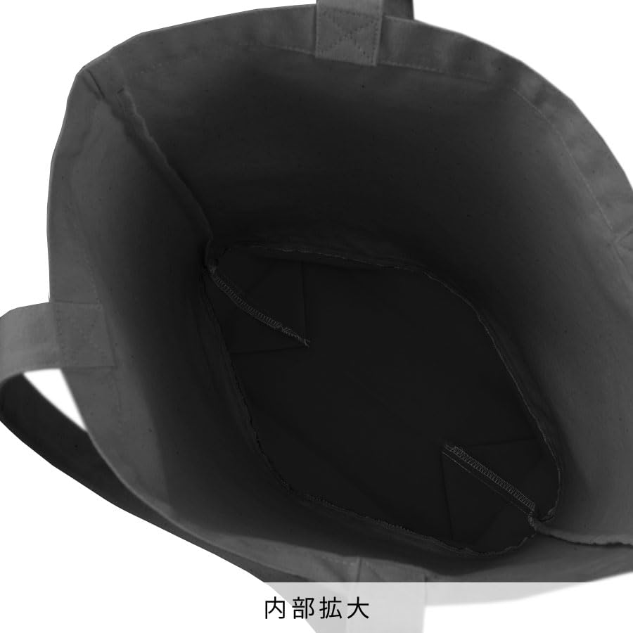 Domain Equestrian Tote Bag for Women and Men Canvas M Size Print Simple Cotton Cotton 146001m [Sendai "Date Masamune" Statue] 100% (Mocha)