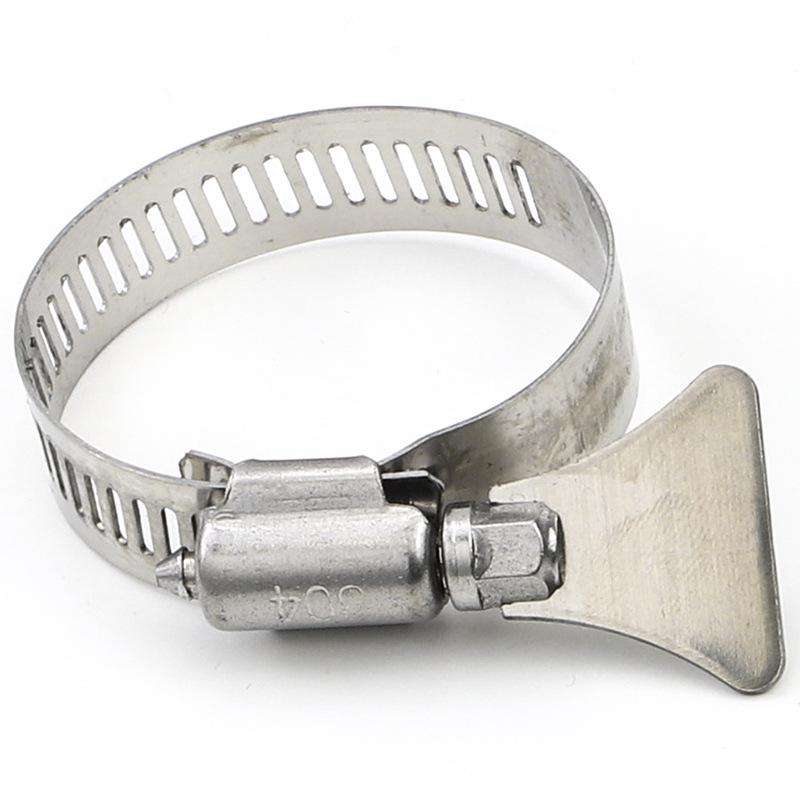 Ručně utahovaná hrdlová svorka z nerezové oceli 304 pro plynové potrubí (6-400MM)