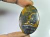 40Cts. Natural Pitersite Agate Oval Cabochon Loose Gemstone 26X41X03MM SK-943
