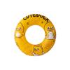 Factory wholesale small yellow duck children's thickened swimming ring baby cartoon inflatable anti-rollover armpit ring