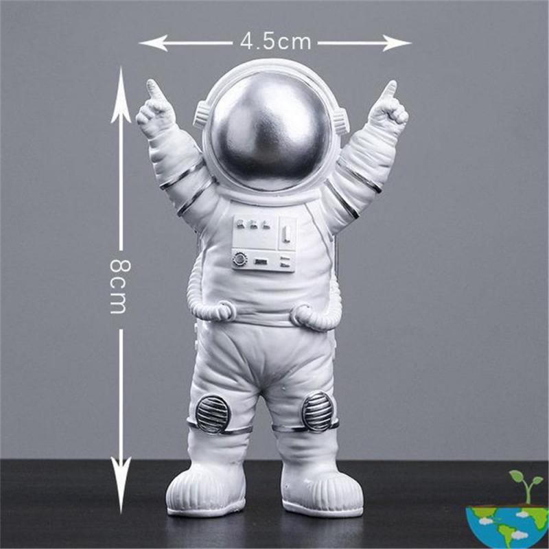Resin Material Astronauts Ornaments Universal Cell Phone Stand Holder Bracket Gift Toys Home Office Desk Decoration Birthday Par