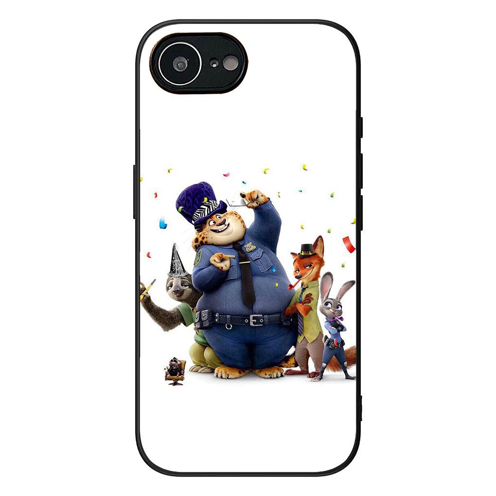 

Чохол для телефону Apple iPhone 17 16 14 15 Pro Max Plus 15+ 16E XR ProMax Air 16+ Чохол Zootopia Джуді Нік Гаріс Зверополіс 2 iPhone 15 Pro Max