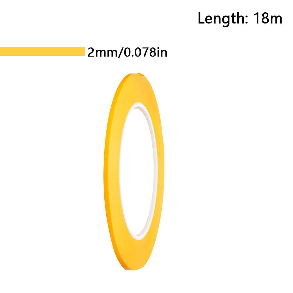 3/4/9 Rolls Model Masking Tape Fine Line DIY Cover Tape for Hobby Model Paint ToolPinstriping Tape 3