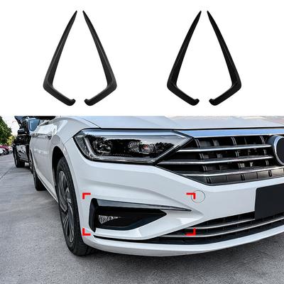 For Volkswagen Sagitar Jetta MK7 2019 2020 2021 Front Bumper Splitter Fog Lamp Grill Spoiler Cover Air Vent Wind Knife Body Kits