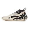Li Ning WOW11 Cushioning Slip Resistant Abrasion Resistant Lightweight Rebound Mid Top Basketball Shoes Men's ABAU049-6