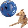 Dog  Dispensing Toy with Water Outlets, Durable Interactive Training Ball for Small Dogs, Blue