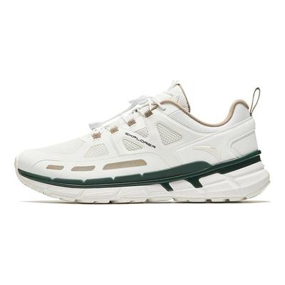 Non-Slip Breathable Low-Top Casual Shoes Men Sneakers White Green 112438862-1