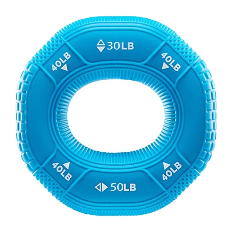 Silicone Grip Strength Trainer Hand Strengthener Grip Rings Forearm Exerciser Ball Finger Strength Training Expander