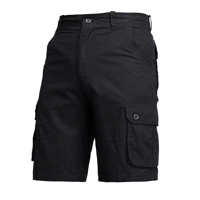 2025 Summer Men's Cargo Shorts Big Size Sports Knee Shorts Men Classic Short Pants Streetwear Hip Hop Straight Loose Pants 29-44