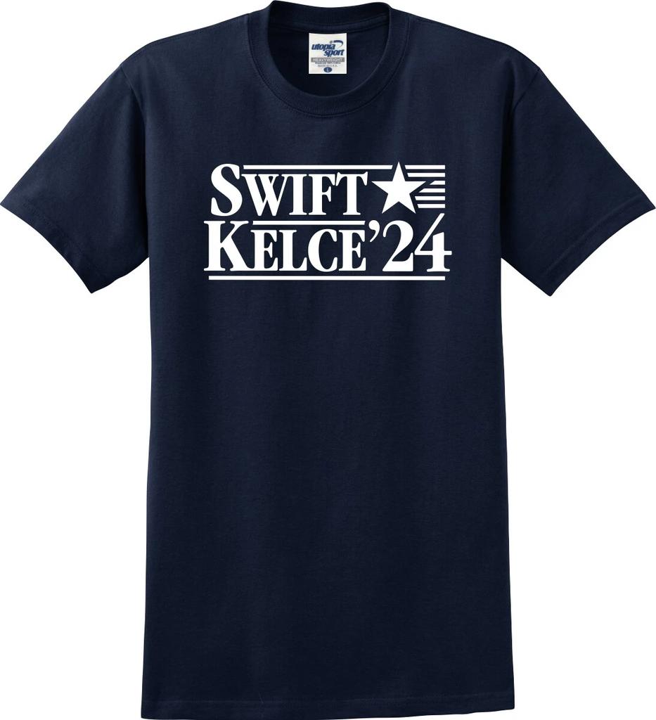Swift Kelce '24 For President Funny Unisex T Shirt (S-5X)