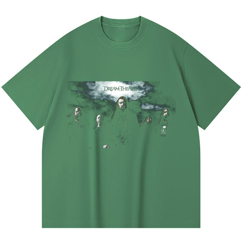 230 g/m² 100% Baumwolle Heavy Metal T-Shirt Rockband Beliebte Musik Druck Unisex Schweres Baumwoll-T-Shirt
