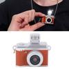 Compact Retro Digital Camera 1080P 0.96 Inch Color Screen Tiny Vintage Keychain Vlog Camera for Travel