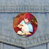 32/44/58mm Ensemble Stars Idol Round Brooch Cartoon Cosplay Badge Icons Lapel Pins for Backpack Gifts Tsukasa Suou