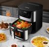 Fat-Free Fryer 5.5L 1500W Large Air Fryer Oven Xl Window 60Min