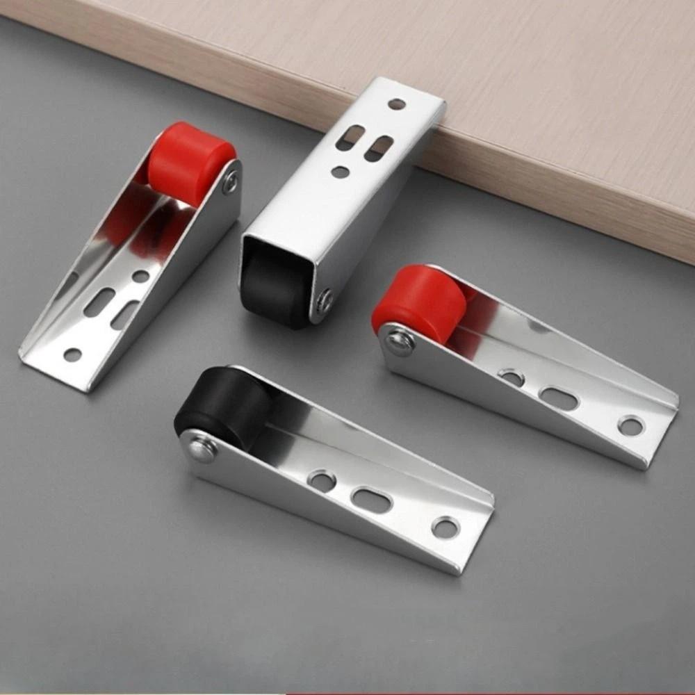 1pcs Right Angle Directional Roller Universal Sliding Gate Guide Wheel Vertical Hinged Door Base Support Wheel Anti-Fall