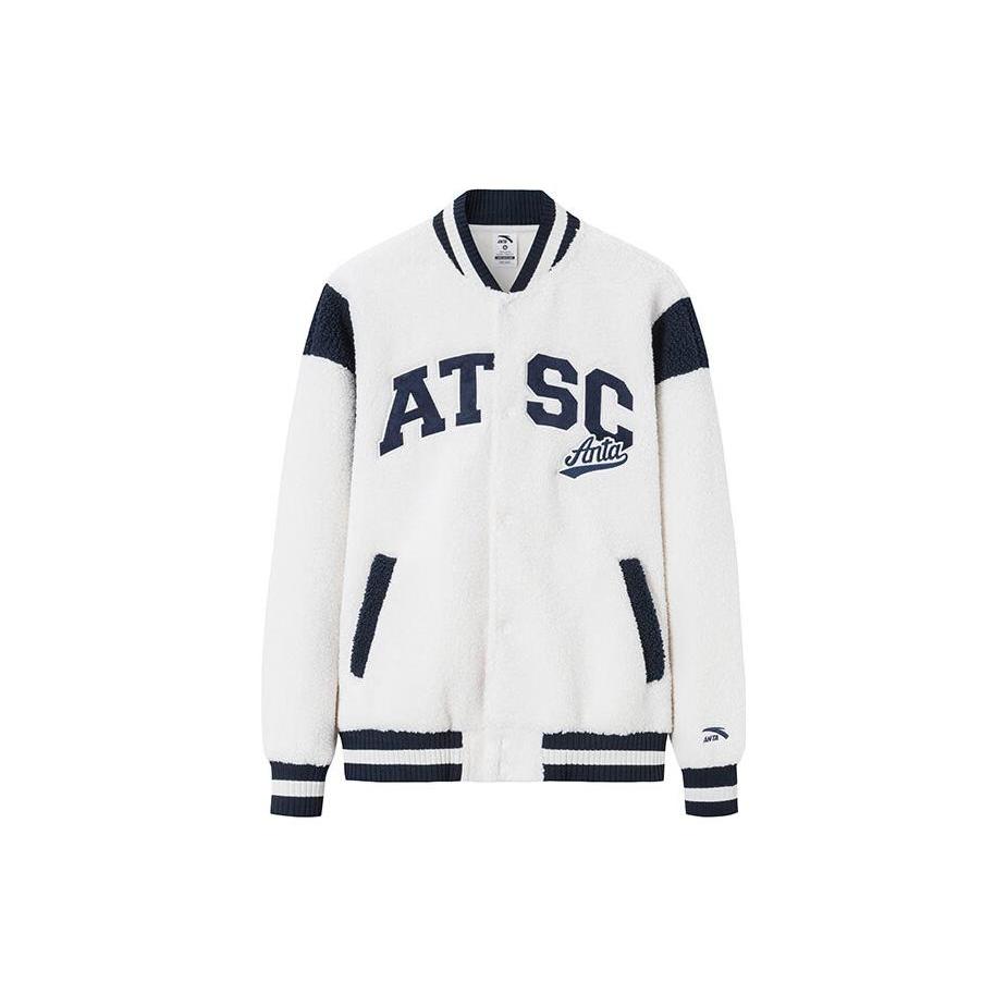 Anta Life Collection Baseball Jacket Unisex Duck Down White 152348710-1 5XL