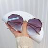 Fashion Rimless Square Sunglasses Men Women Uv400 Gradient Frameless Sun Glasses For Men Popular High Quality Metal Eyewear